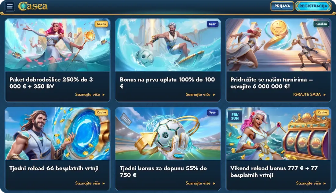 casea casino bonus svi